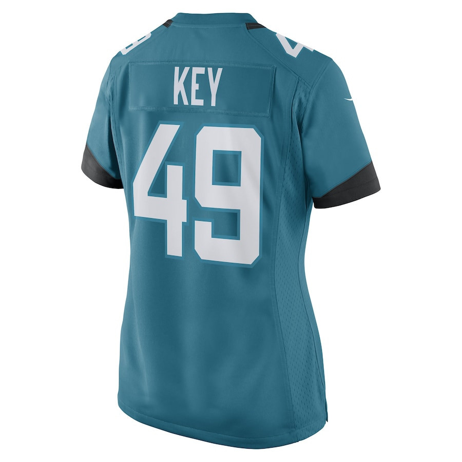 Arden Key Jacksonville Jaguars Women's Game Player Jersey - Teal