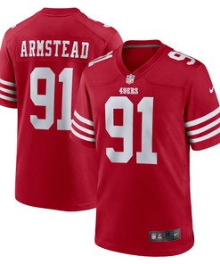 Arik Armstead San Francisco 49ers Player Game Jersey Scarlet Nfl