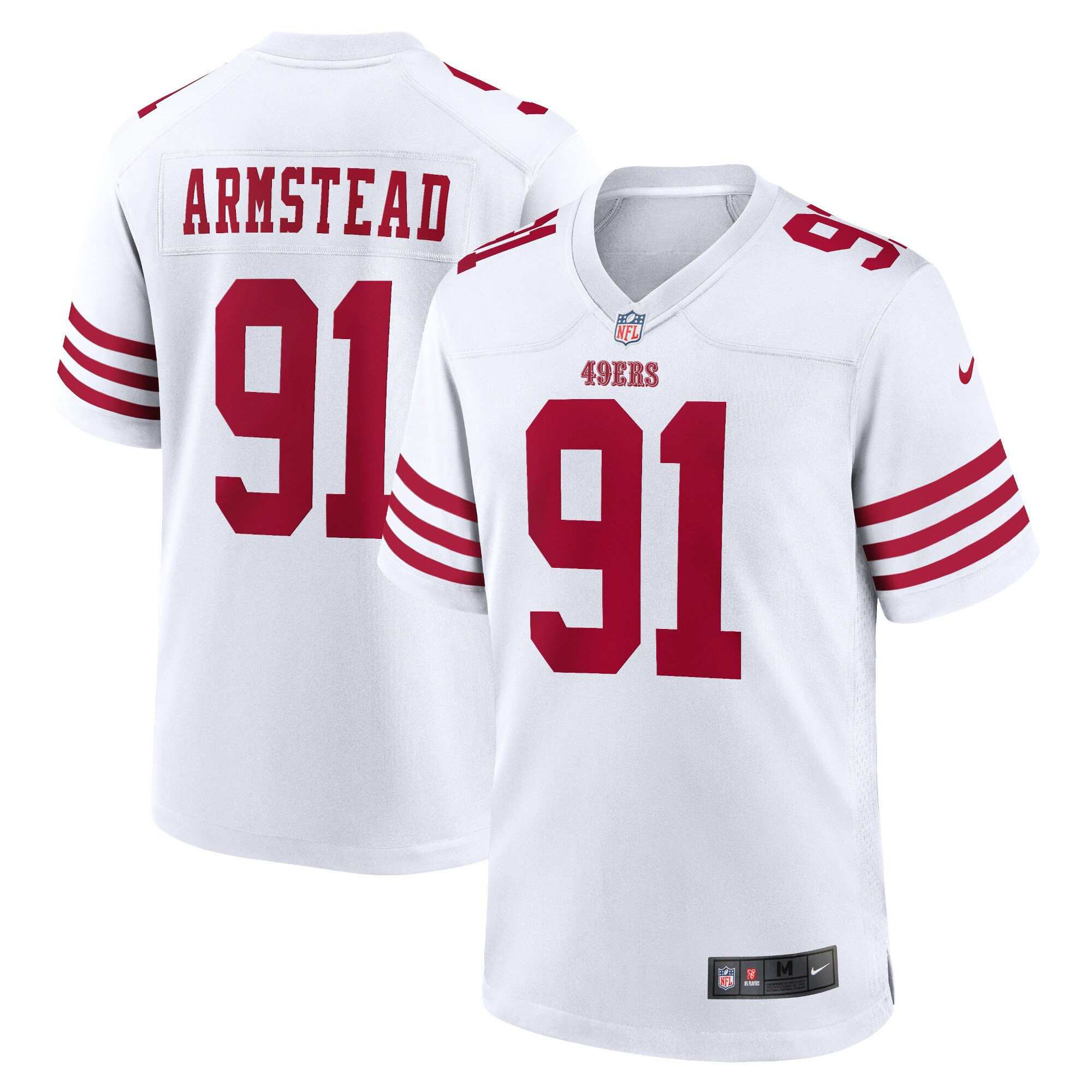 Arik Armstead San Francisco 49ers Player Game Jersey - White Nfl