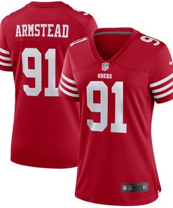 Arik Armstead San Francisco 49ers Womens Player Game Jersey Scarlet Nfl