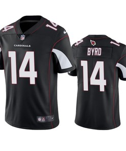 Arizona Cardinals #14 Damiere Byrd Black Vapor Untouchable Limited Jersey - Mens