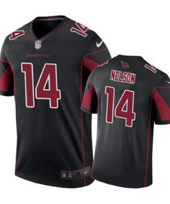 Arizona Cardinals #14 J.j. Nelson Nike Color Rush Black Jersey
