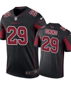 Arizona Cardinals #29 Chase Edmonds Nike Color Rush Black Jersey
