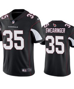 Arizona Cardinals #35 D.j. Swearinger Black Vapor Untouchable Limited Jersey - Men
