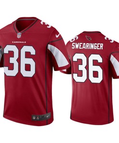 Arizona Cardinals #36 D.j. Swearinger Cardinal Legend Jersey