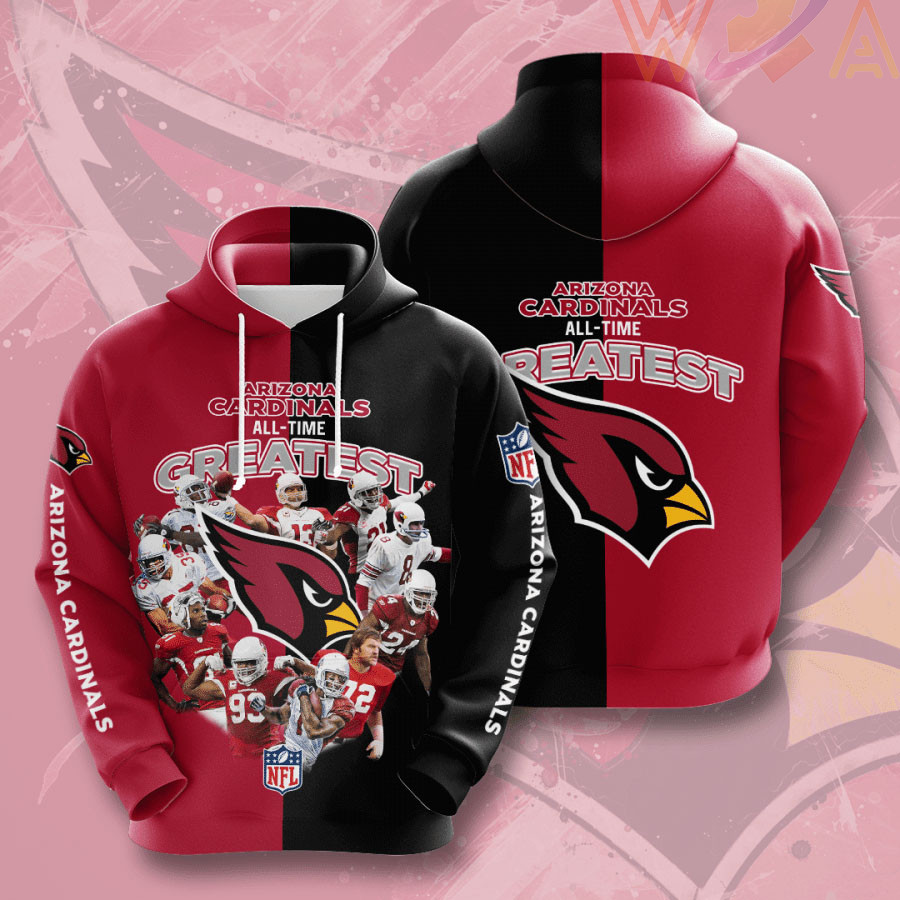 Arizona Cardinals 3D Hoodie
