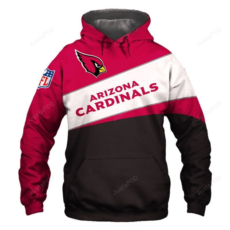 Arizona Cardinals 3D Hoodie Zip Hoodie 02