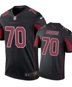 Arizona Cardinals #70 Oday Aboushi Nike Color Rush Black Jersey