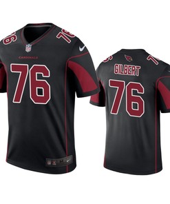 Arizona Cardinals #76 Marcus Gilbert Black Color Rush Legend Jersey - Men