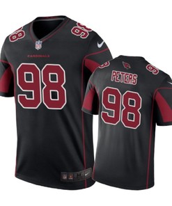 Arizona Cardinals #98 Corey Peters Nike Color Rush Black Jersey