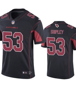 Arizona Cardinals A. Q. Shipley Black Color Rush Legend Jersey