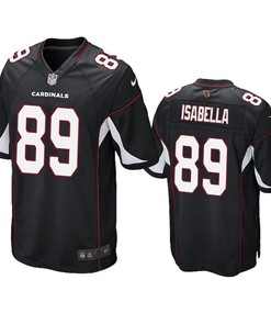 Arizona Cardinals Andy Isabella 2019 Nfl Draft Black Game Jersey