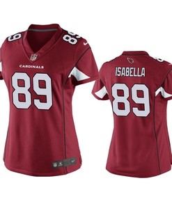 Arizona Cardinals Andy Isabella 2019 Nfl Draft Cardinal Game Womens Jersey