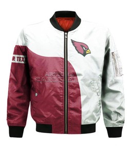 Arizona Cardinals Bomber Curve Style Custom- NFL