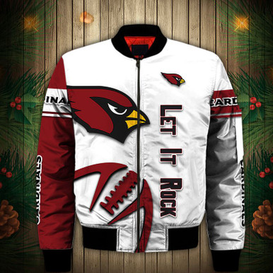 Arizona Cardinals Bomber Jacket Graphic balls gift for fans