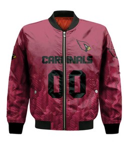 Arizona Cardinals Bomber Jacket Logo Sport Ombre  - NFL