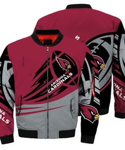 Arizona Cardinals Bomber Jacket graphic ultra-balls
