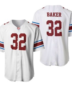 Arizona Cardinals Budda Baker #32 Great Player Nfl Legacy Vintage White 3d Designed Allover Gift For Arizona Fans Baseball Jersey