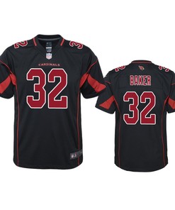 Arizona Cardinals Budda Baker Black Color Rush Game Jersey