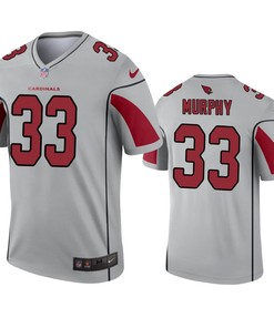 Arizona Cardinals Byron Murphy Silver Inverted Legend Jersey