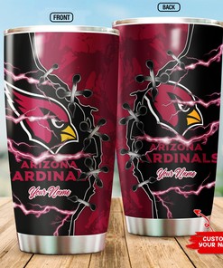 Arizona Cardinals Custom Name Tumbler Fan Gift