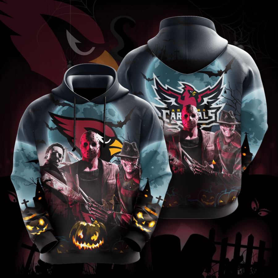Arizona Cardinals Custom Sport All Over Print Hoodie 3D 8