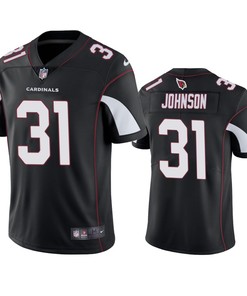 Arizona Cardinals David Johnson Black Vapor Untouchable Limited Jersey