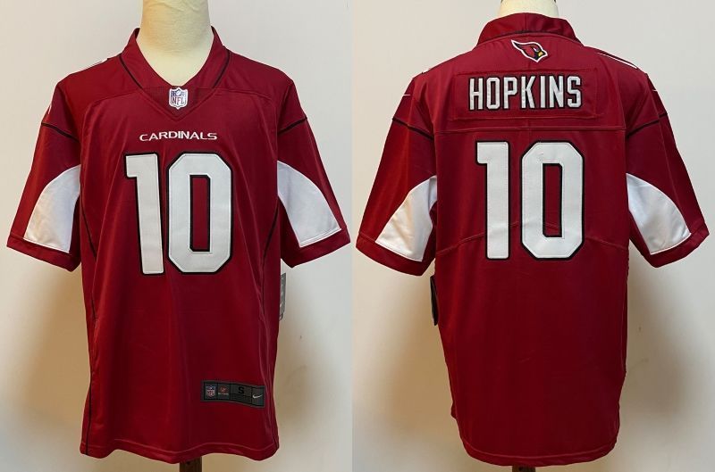 Arizona Cardinals Deandre Hopkins #10 Nfl 2020 Red Jersey