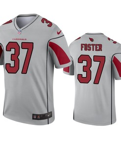 Arizona Cardinals D.j. Foster Silver Inverted Legend Jersey