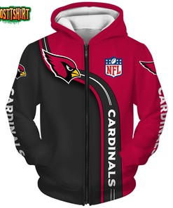 Arizona Cardinals Hoodie 3D Cute Sweatshirt Pullover Gift for Fans