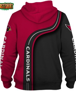 Arizona Cardinals Hoodie 3D Cute Sweatshirt Pullover Gift for Fans