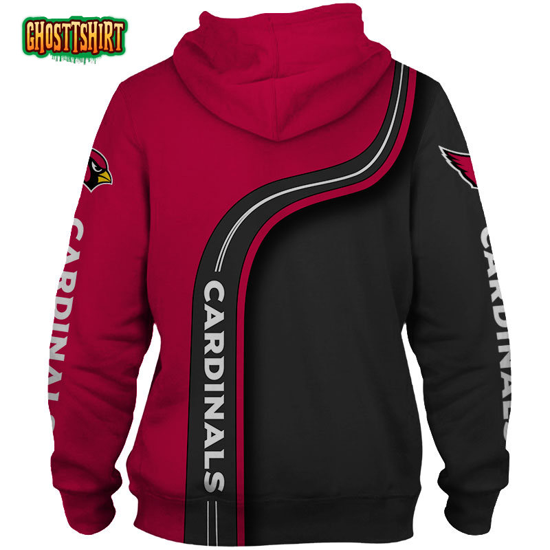Arizona Cardinals Hoodie 3D Cute Sweatshirt Pullover Gift for Fans