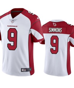 Arizona Cardinals Isaiah Simmons 9 White Vapor Limited Jersey