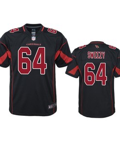 Arizona Cardinals J.r. Sweezy Black Color Rush Game Jersey