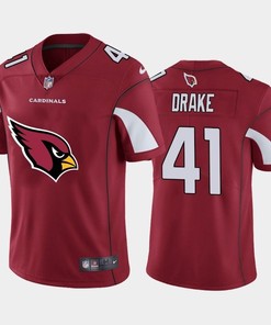 Arizona Cardinals Kenyan Drake #41 Nfl 2020 Garnet Jersey