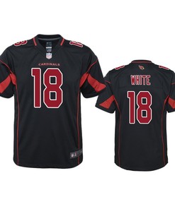 Arizona Cardinals Kevin White Black Color Rush Game Jersey