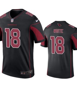 Arizona Cardinals Kevin White Black Color Rush Legend Jersey