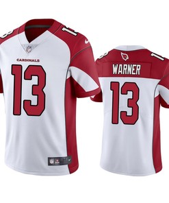 Arizona Cardinals Kurt Warner 13 White Vapor Limited Jersey