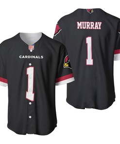 Arizona Cardinals Kyler Murray #1 Great Player Nfl Alternate Game Black 2019 3d Designed Allover Gift For Arizona Fans Baseball Jersey