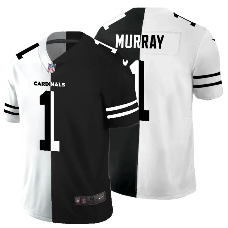Arizona Cardinals Kyler Murray #1 Nfl 2020 Black And White Jersey