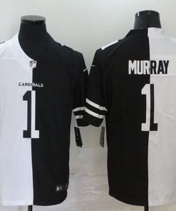 Arizona Cardinals Kyler Murray #1 Nfl 2020 Black And White Jersey