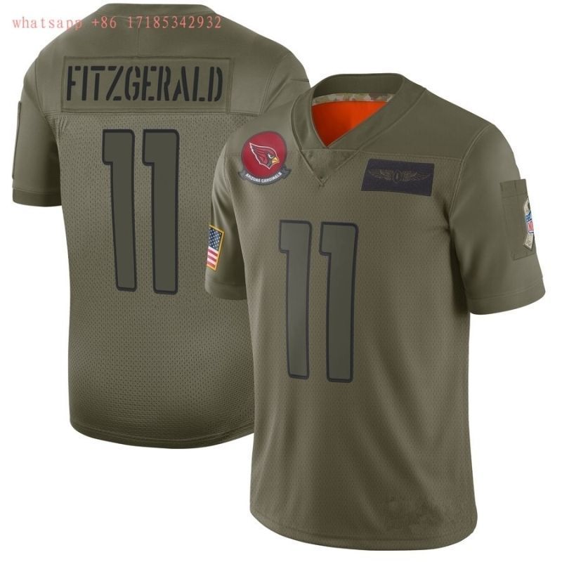Arizona Cardinals Larry Fitzgerald #11 2020 Nfl Grey Jersey Jersey