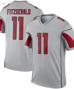 Arizona Cardinals Larry Fitzgerald #11 2020 Nfl Grey Jersey Jersey