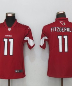Arizona Cardinals Larry Fitzgerald #11 Nfl 2020 Red Jersey