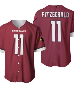 Arizona Cardinals Larry Fitzgerald #11 Nfl American Football Youth 2019 Draft First Round Pick Game 3d Desiged Allover Gift For Arizona Fans Baseball Jersey