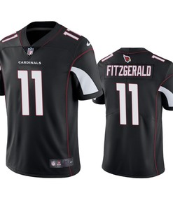 Arizona Cardinals Larry Fitzgerald Black Vapor Untouchable Limited Jersey