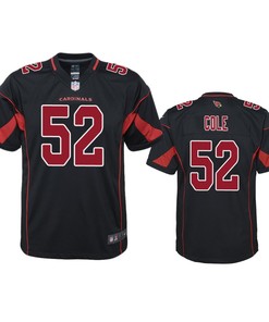 Arizona Cardinals Mason Cole Black Color Rush Game Jersey