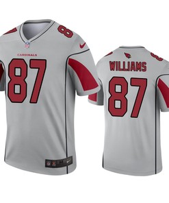 Arizona Cardinals Maxx Williams Silver Inverted Legend Jersey