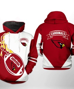 Arizona Cardinals NFL Classic 3D Printed Hoodie/Zipper Hoodie