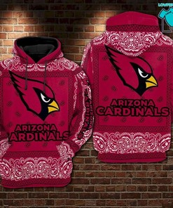 Arizona Cardinals NFL Gifts Football 3D Hoodie All Over Printed